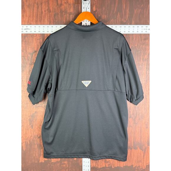 Texas Tech Red Raiders Columbia Sportswear NCAA PFG Polo Fishing Shirt Men Large - Picture 11 of 12